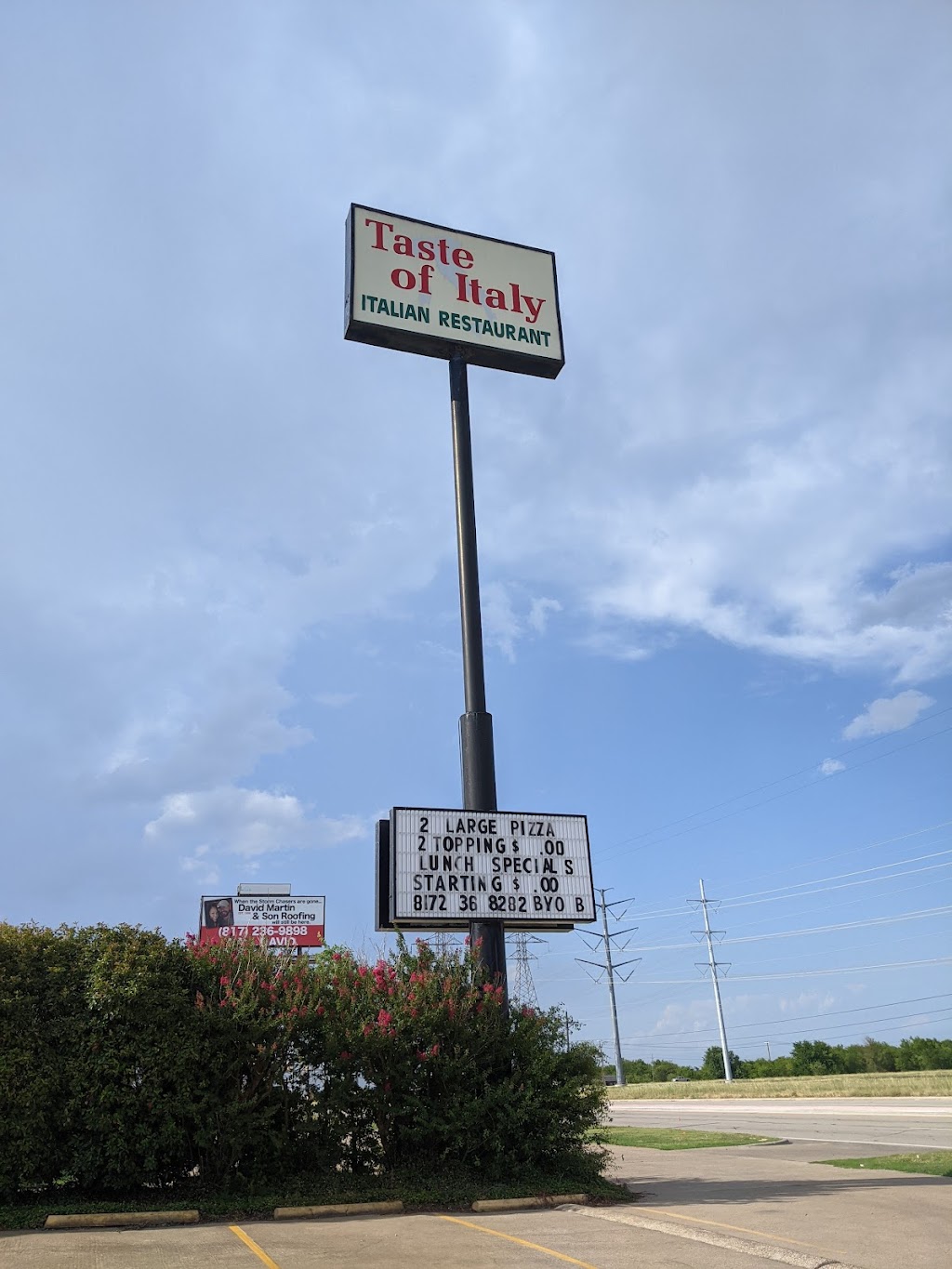 Taste of Italy, Azle, TX