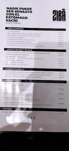 Zibá Moodfood, La Cavada