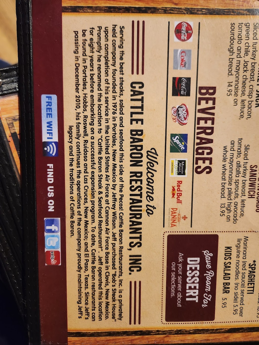 Cattle Baron Steak and Seafood Restaurant