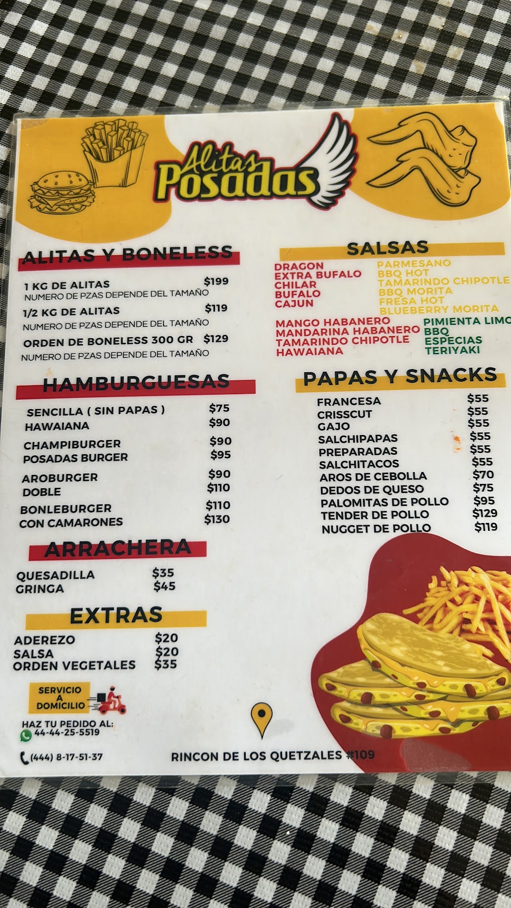 Alitas Posadas