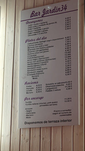 Tapería Bar Jardín