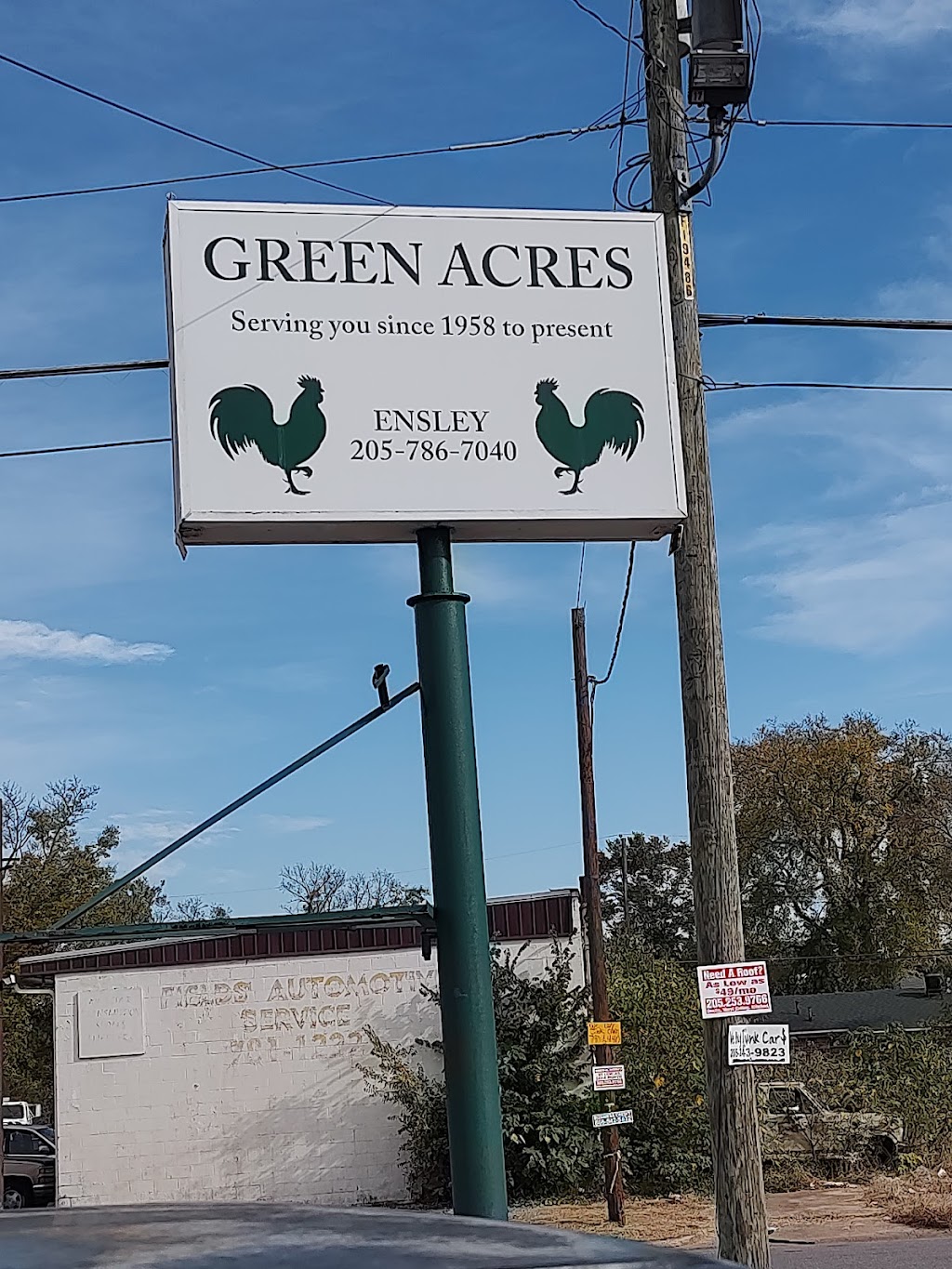 Green Acres Restaurant, Ensley, AL