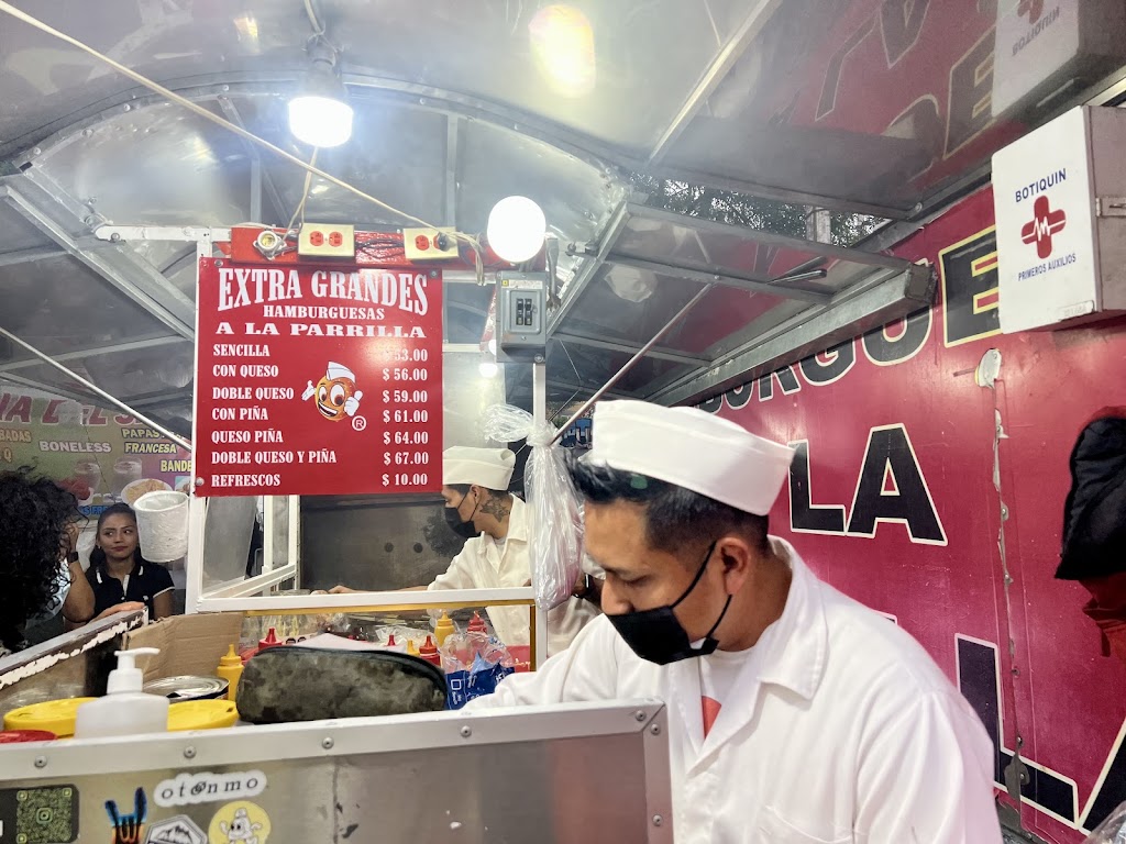 Hambuguesas a la Parilla