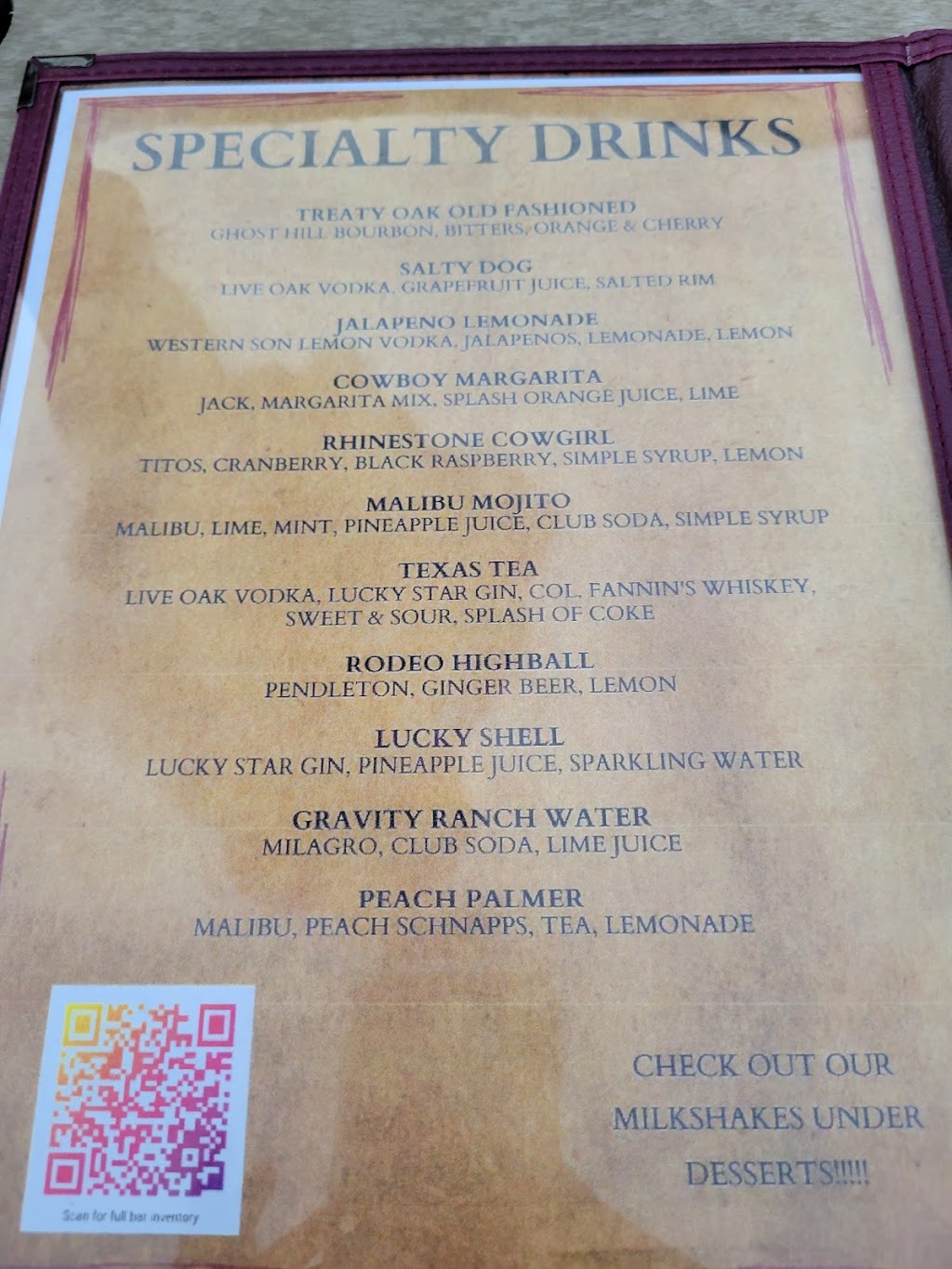 Gravity Check Saloon, Kerrville, TX