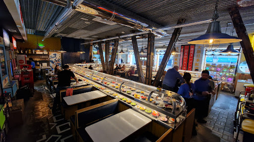 Running Sushi in Osaka