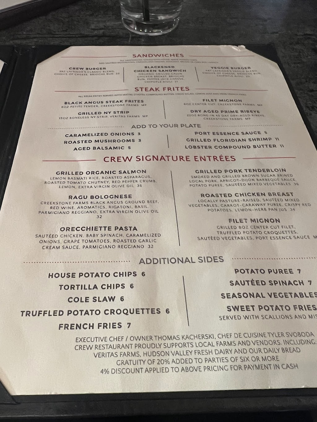 Crew Restaurant and Bar