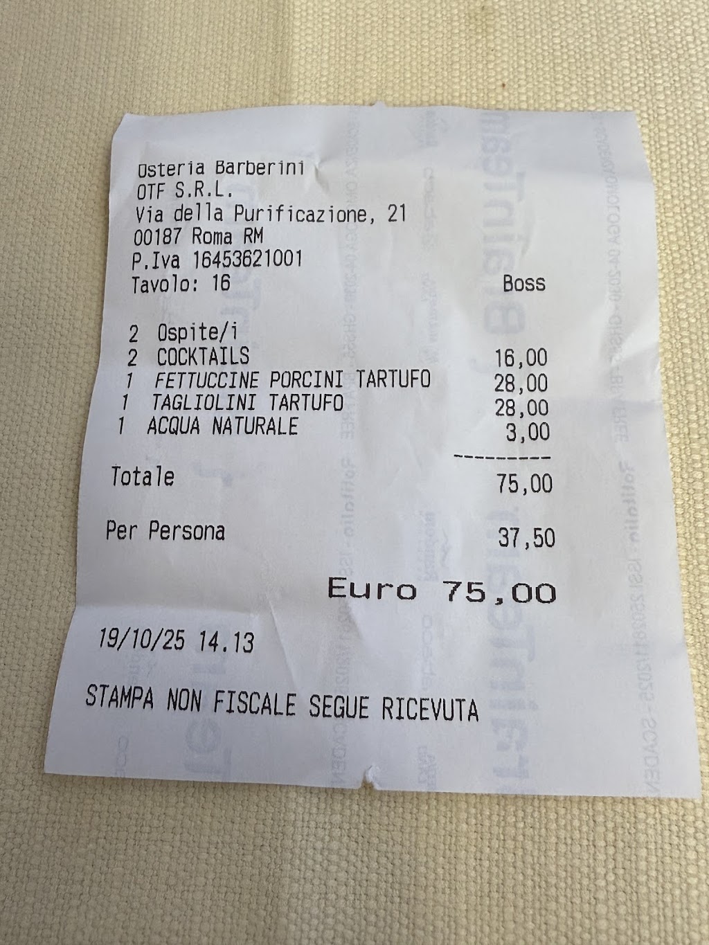 Osteria Barberini