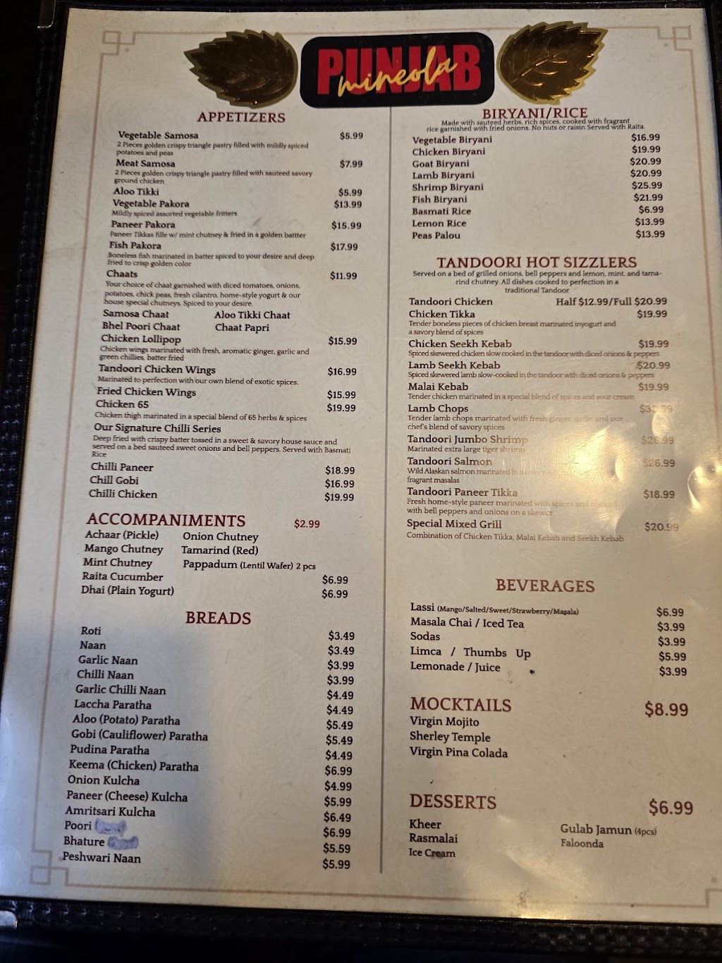 Punjab, Mineola, NY
