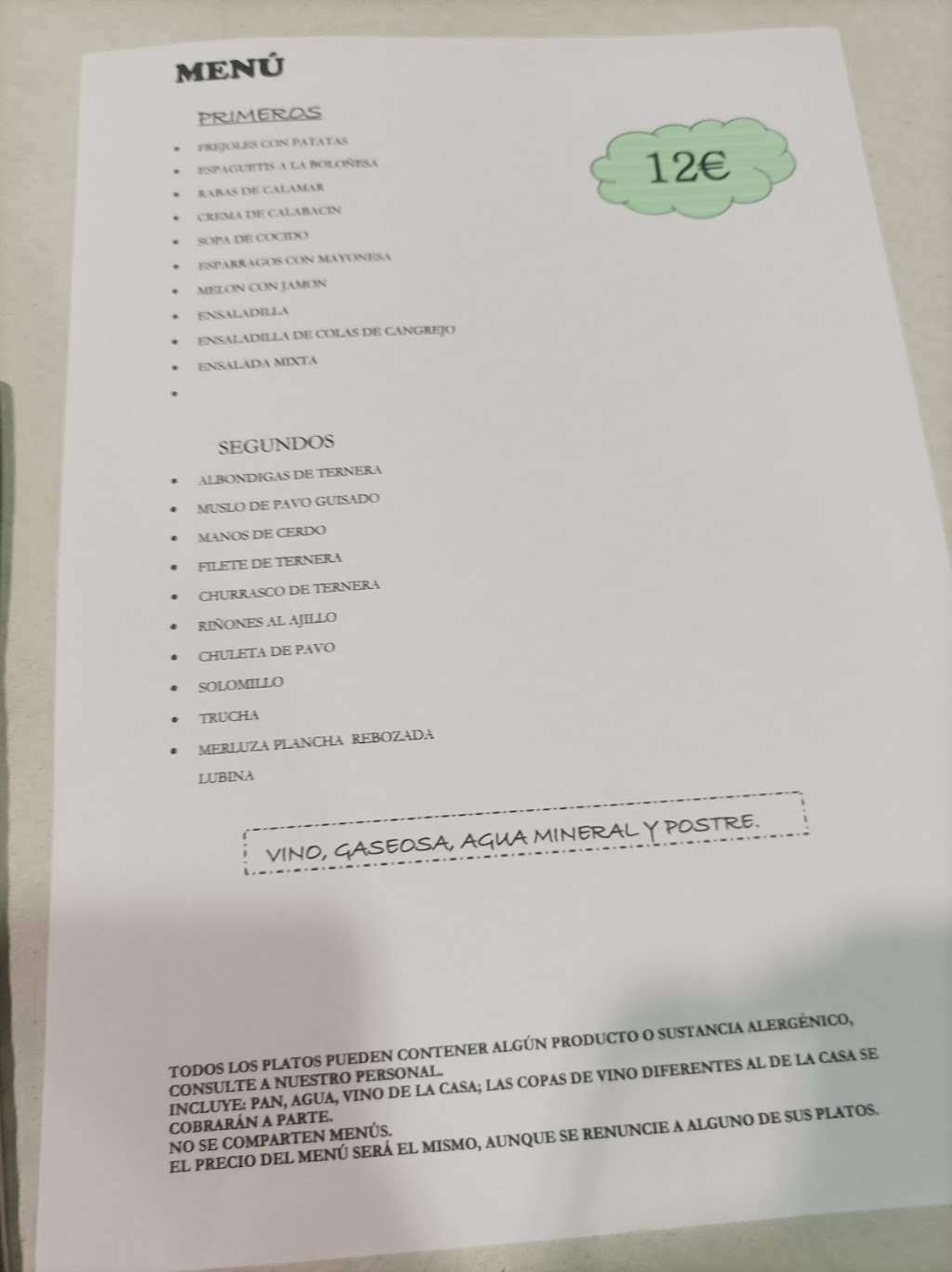 Restaurante Pesebre, Valencia de Don Juan