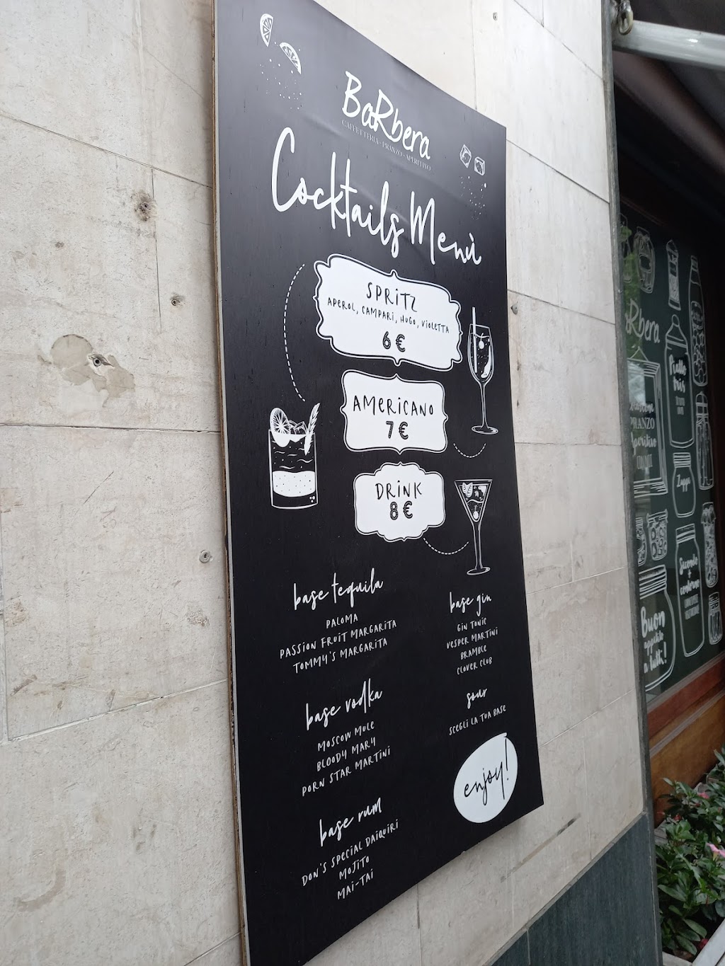 Bar Bera, Corso Inghilterra