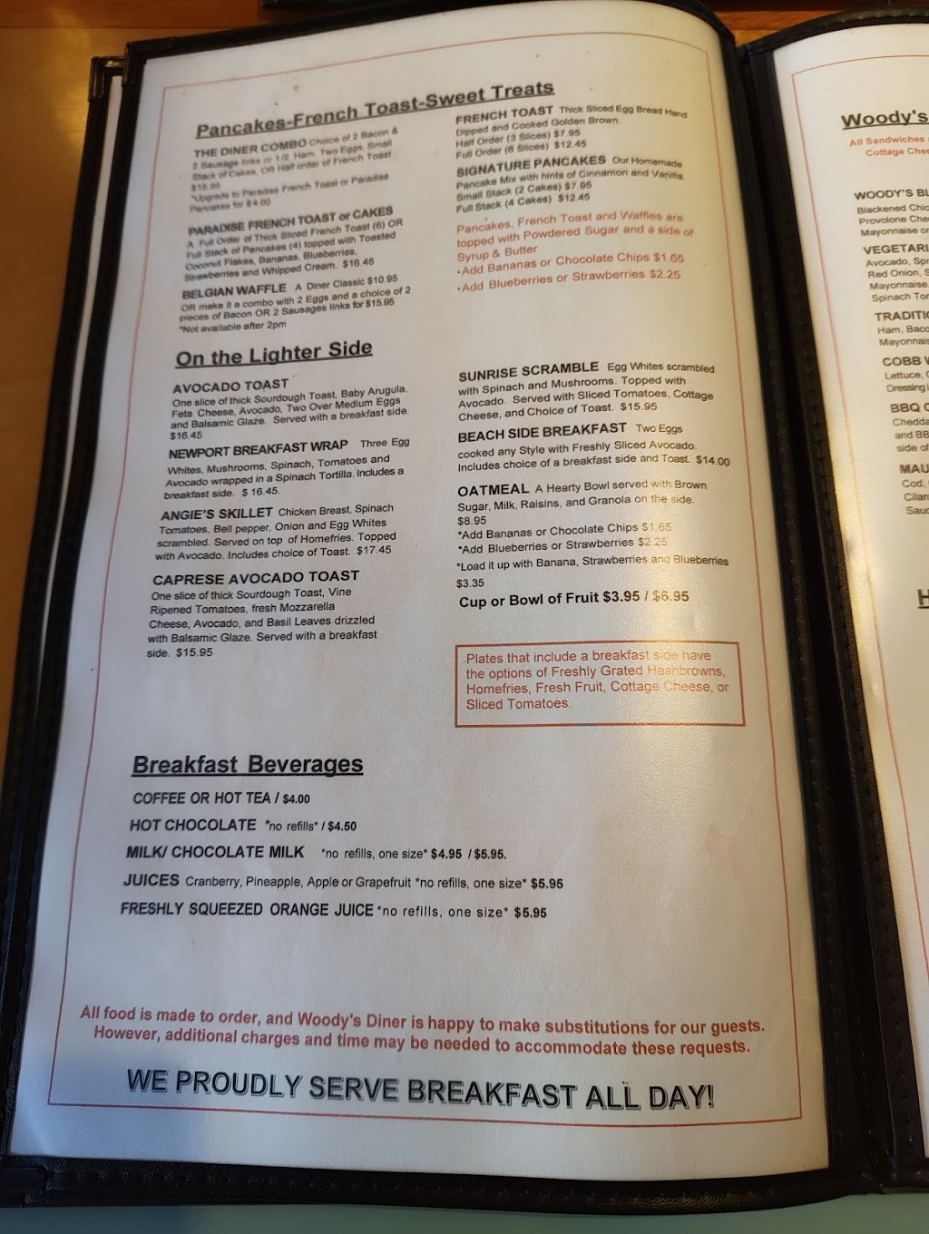 Woody's Diner