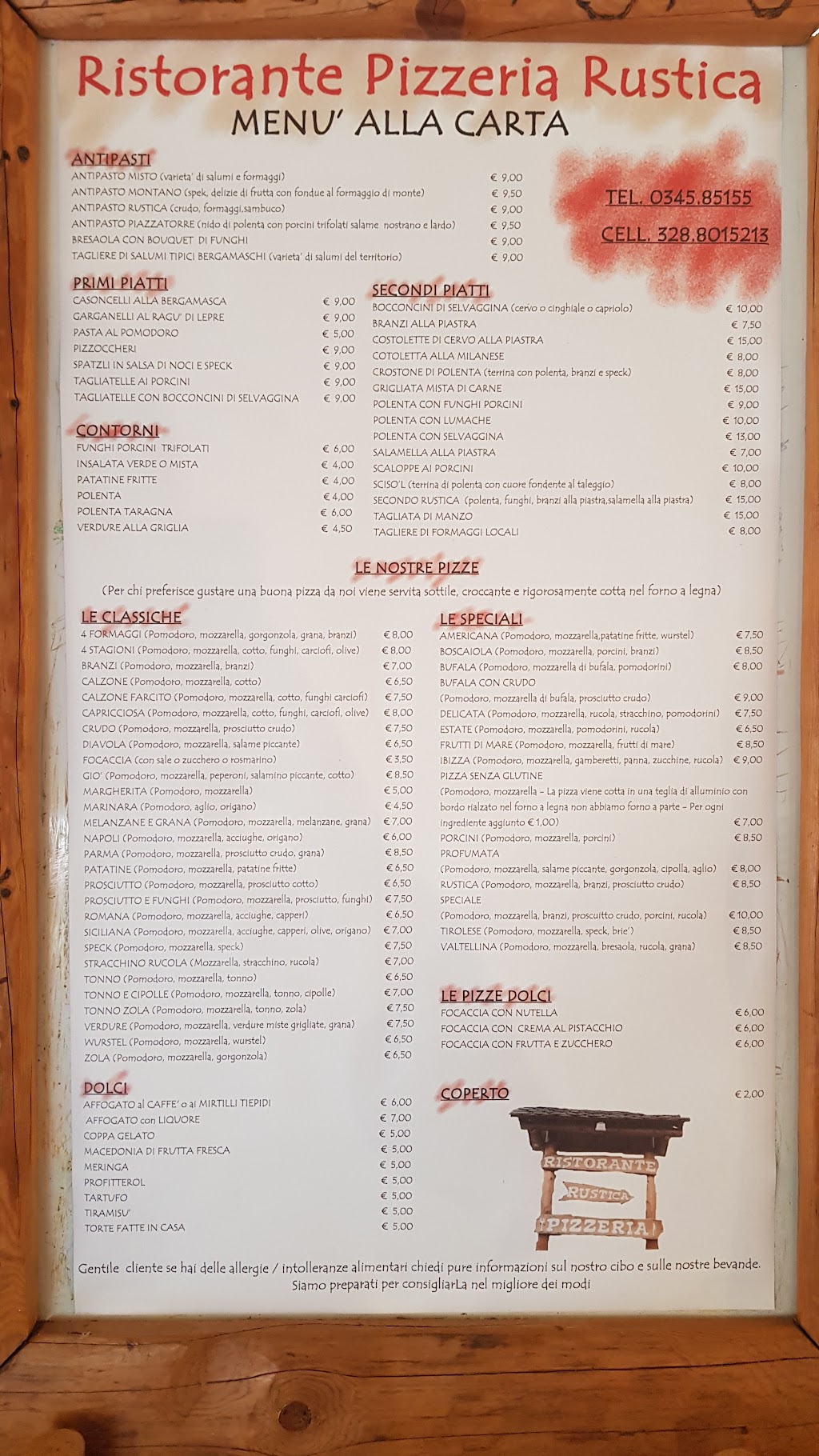 Ristorante Pizzeria La Rustica, Piazzatorre