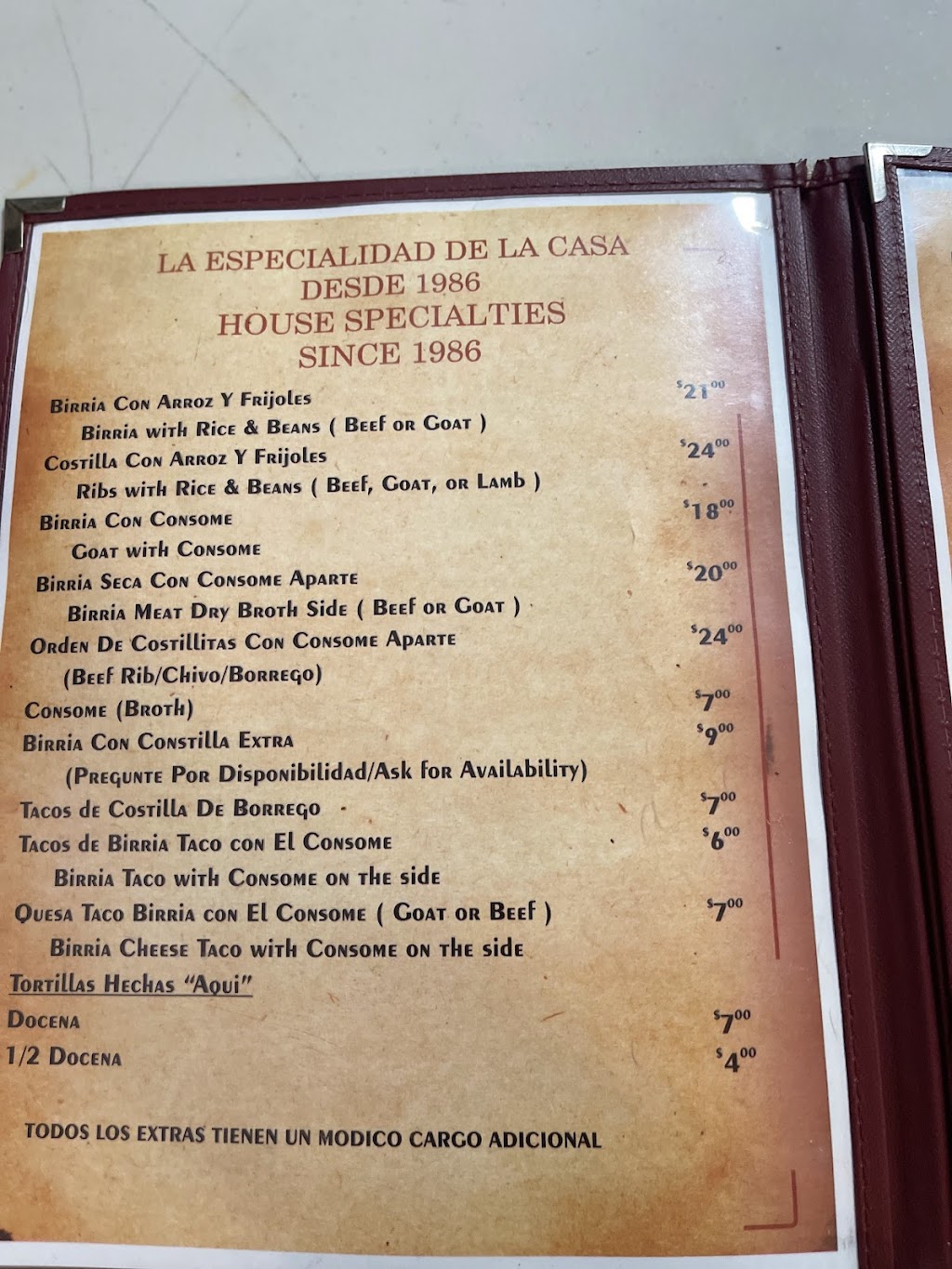 La Birrieria Restaurant