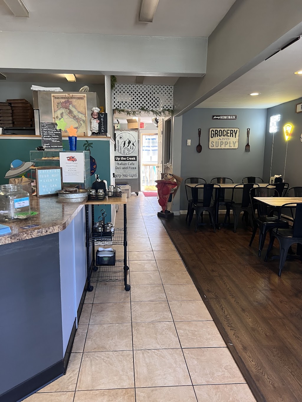 Up the creek cafe