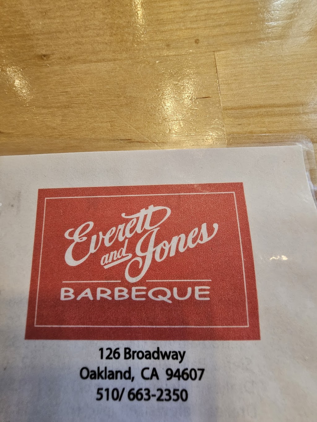 Everett and Jones BBQ
