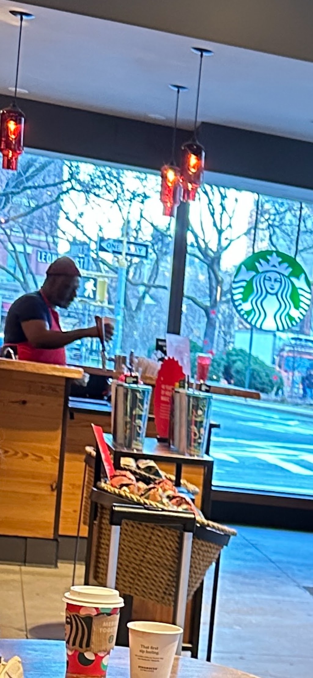 Starbucks, West Broadway, NY