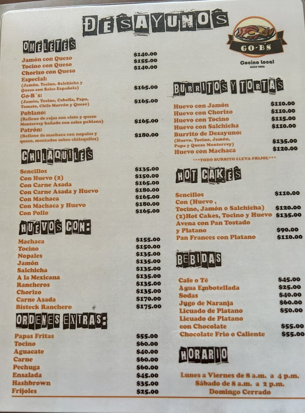 Restaurante GO-B'S
