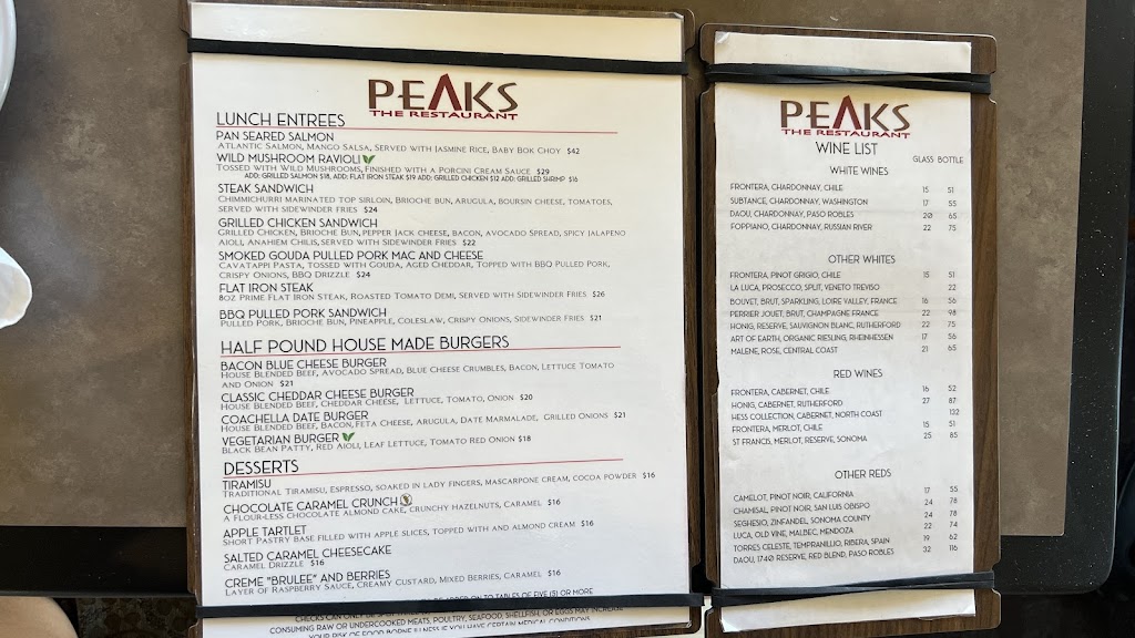 Peaks Restaurant