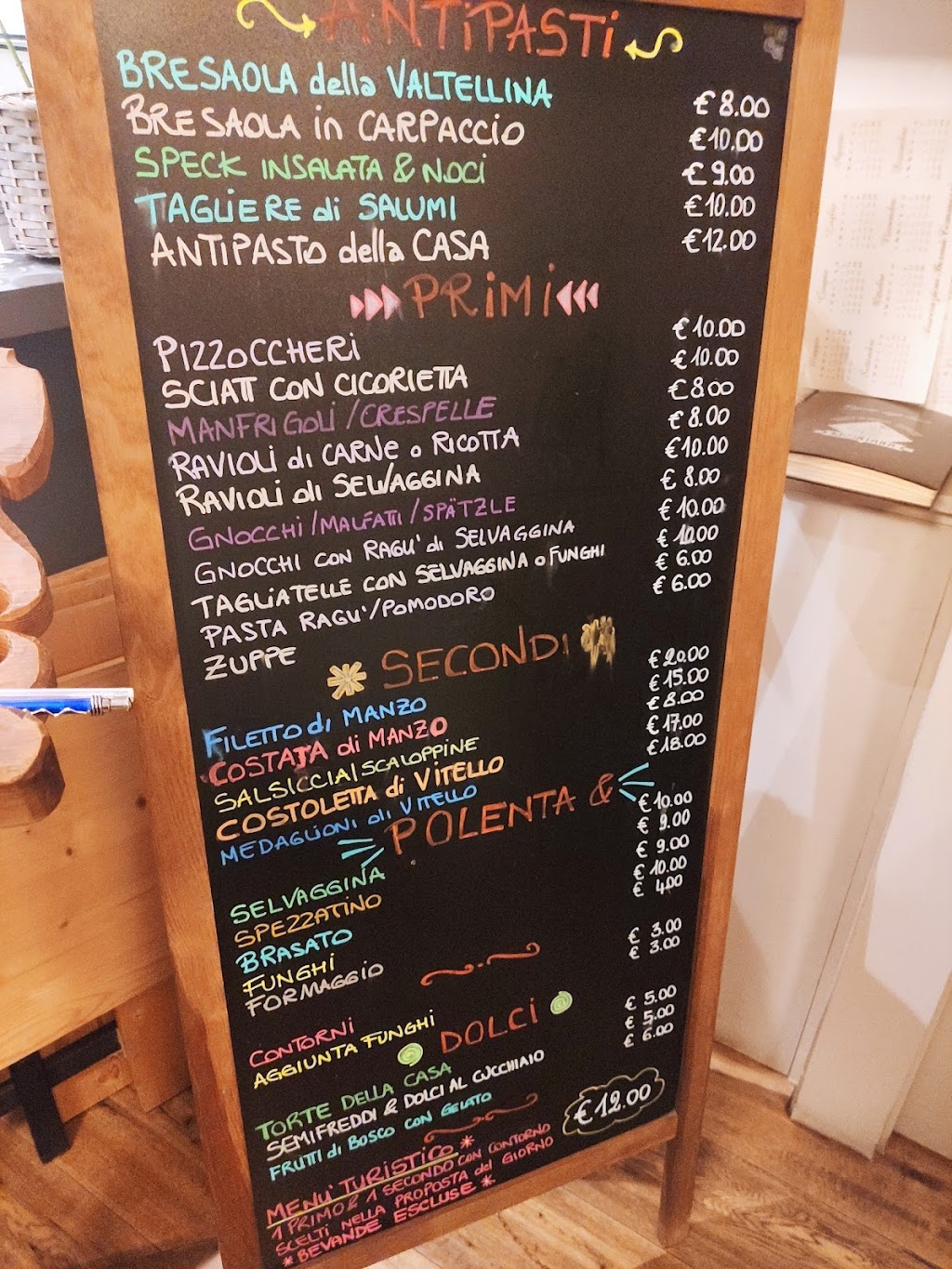 Trattoria Montana, Via Mulino