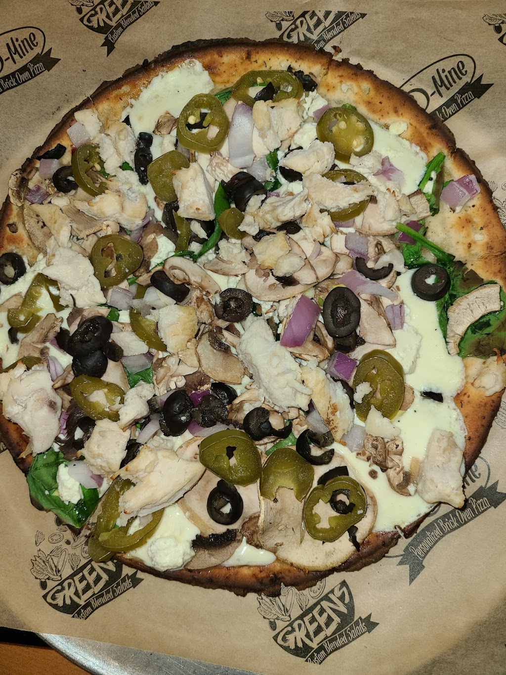 Pie-O-Mine/Greens