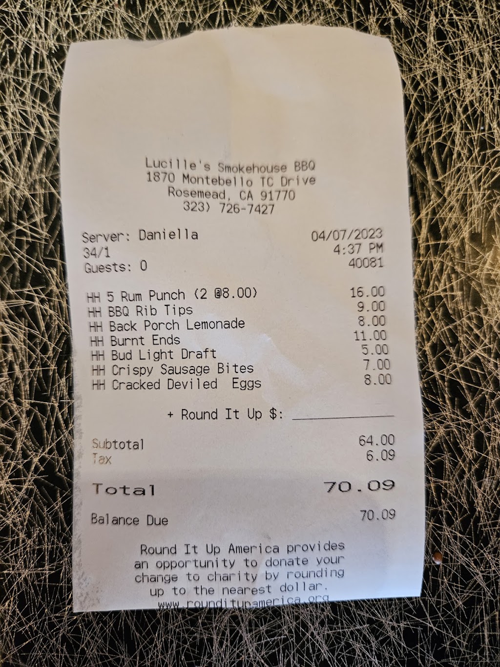 Lucille's Smokehouse BBQ, Rosemead, CA