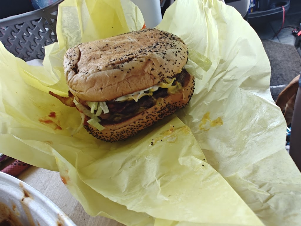 Flaming Burger