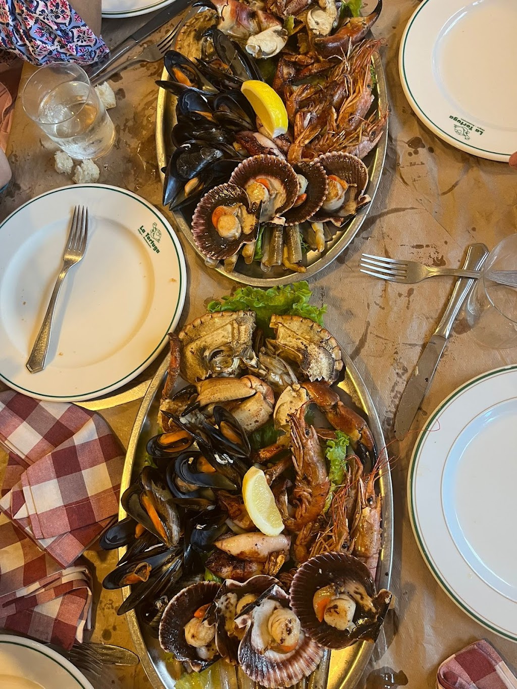 La Tortuga, Tazones