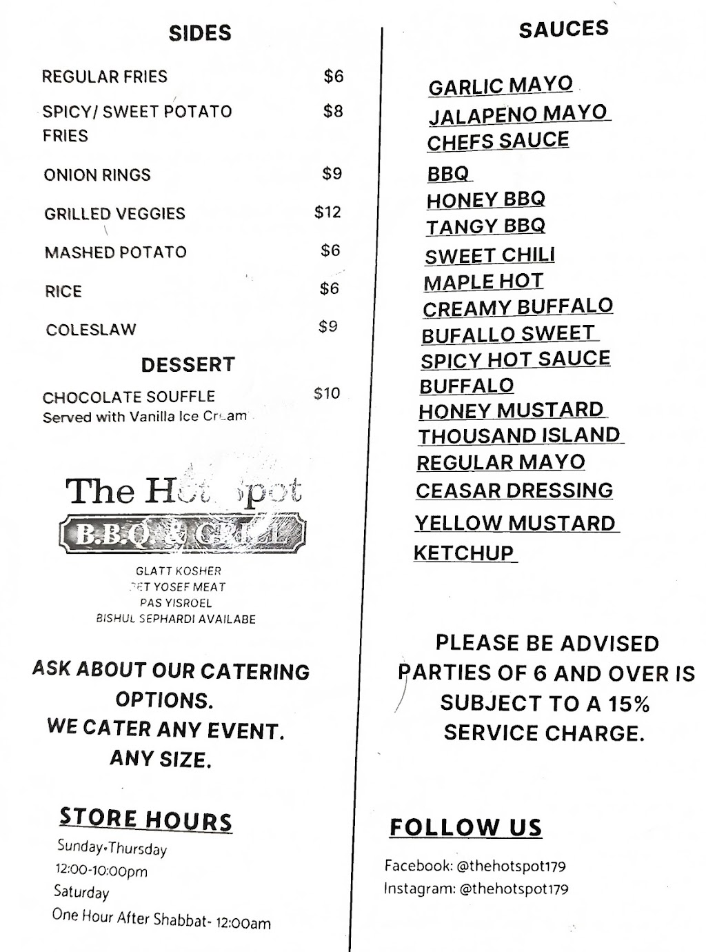 The Hot Spot BBQ & Grill