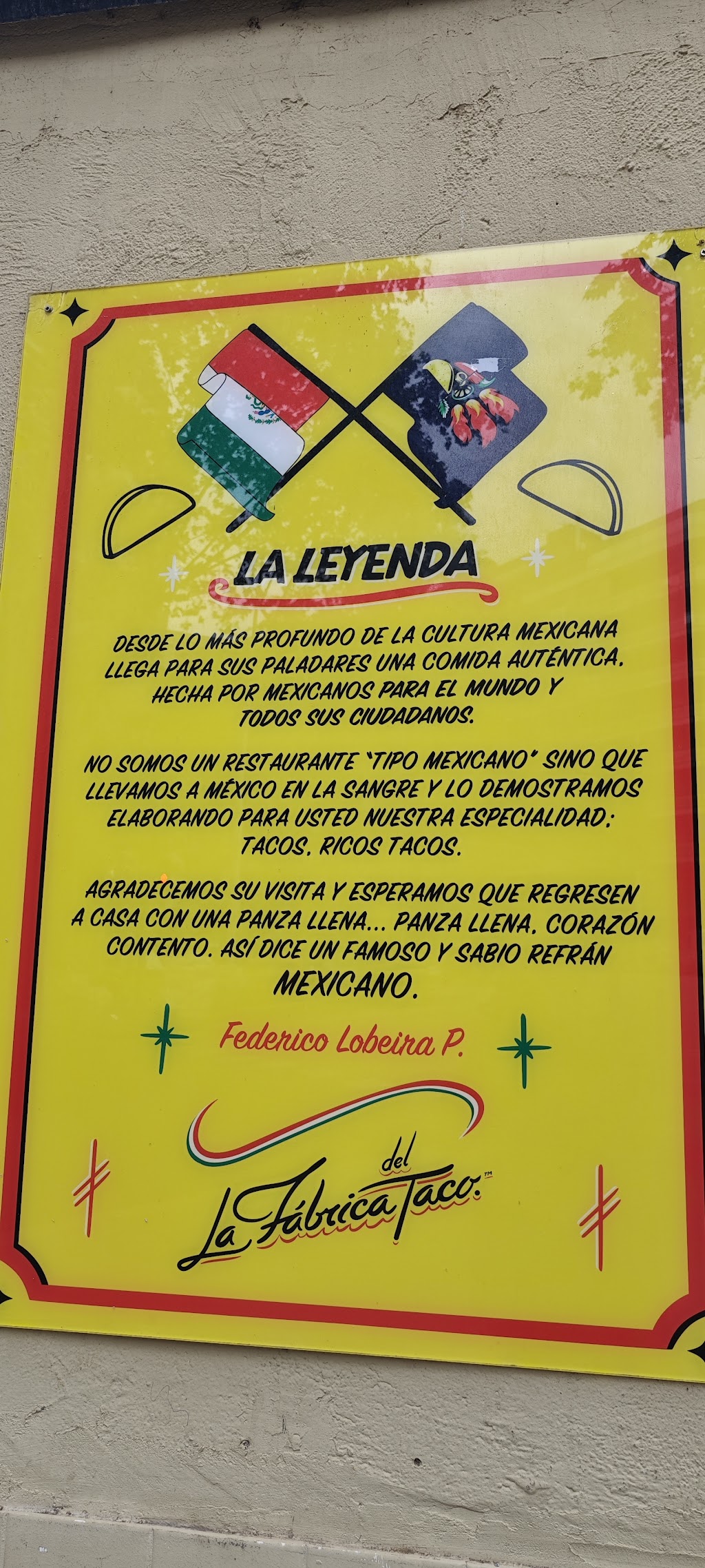 La Fábrica del Taco