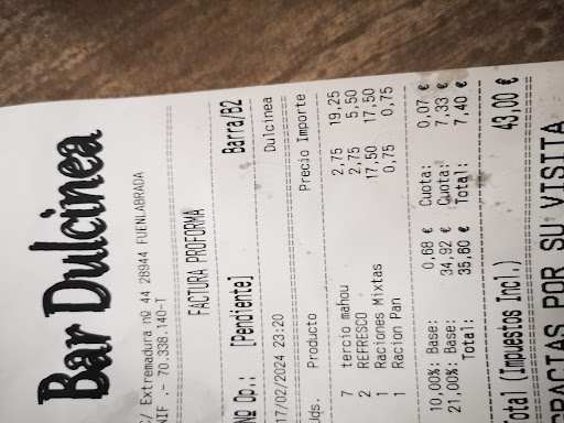 Bar Dulcinea
