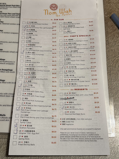 Nom Wah Tea Parlor