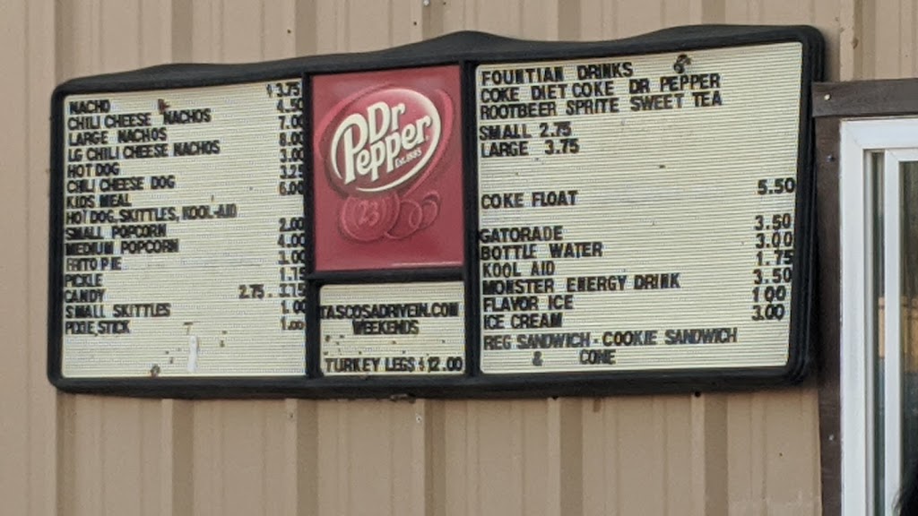 Tascosa Drive-In concession stand, Amarillo, TX