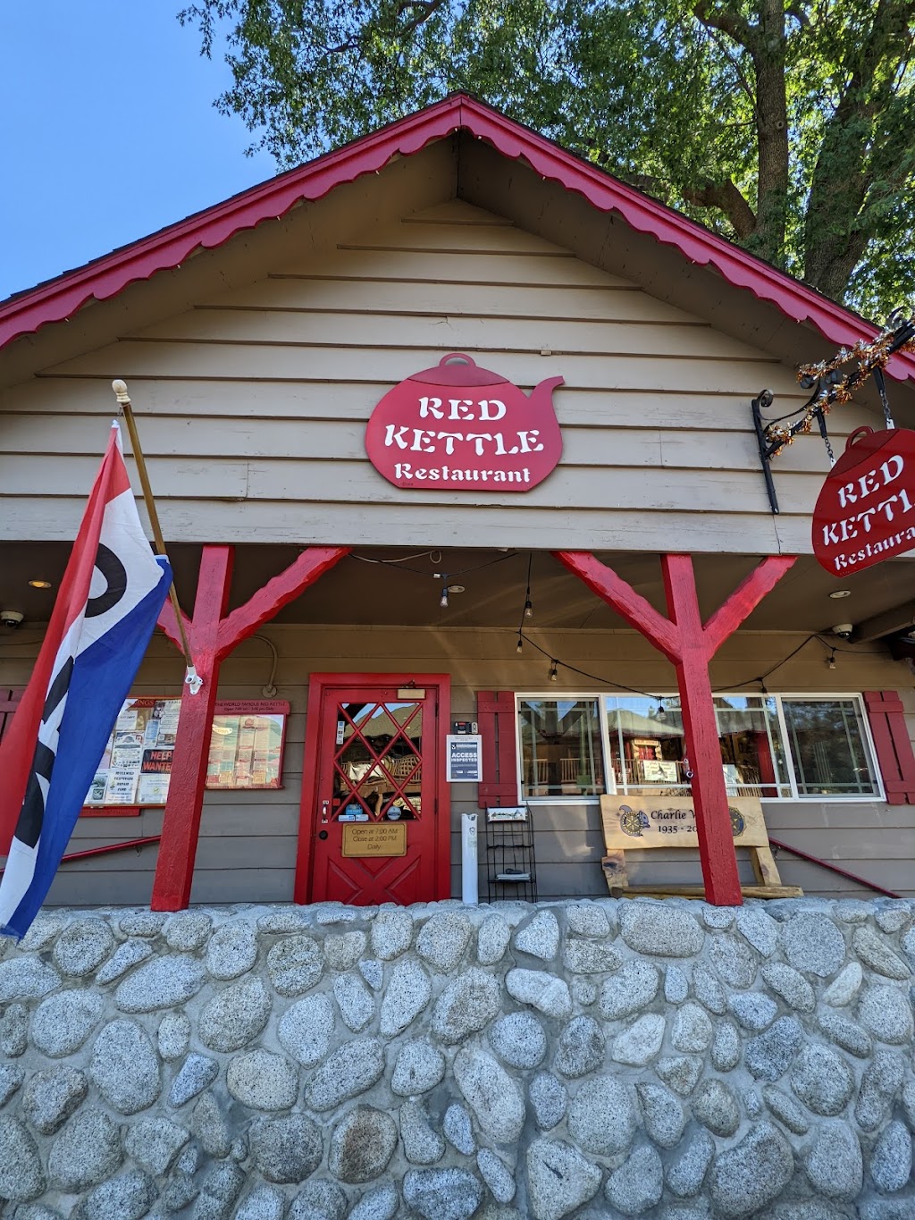 The Red Kettle, Idyllwild, CA