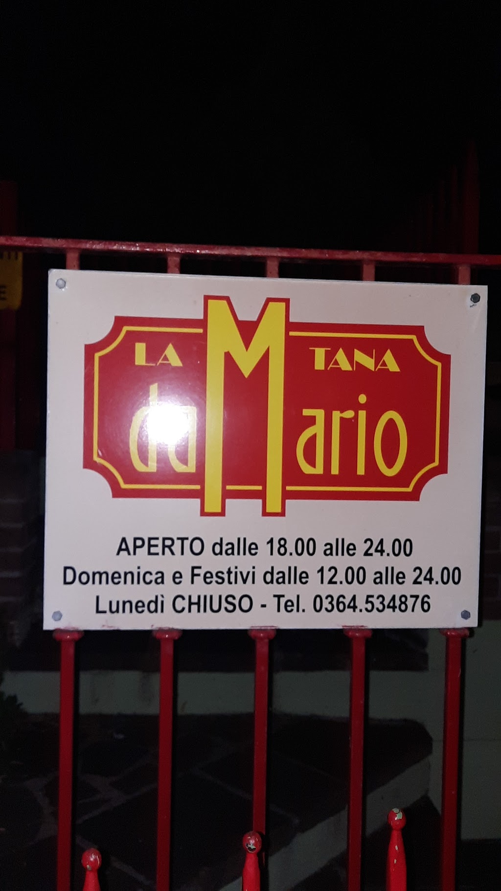 La Tana da Mario, Gianico