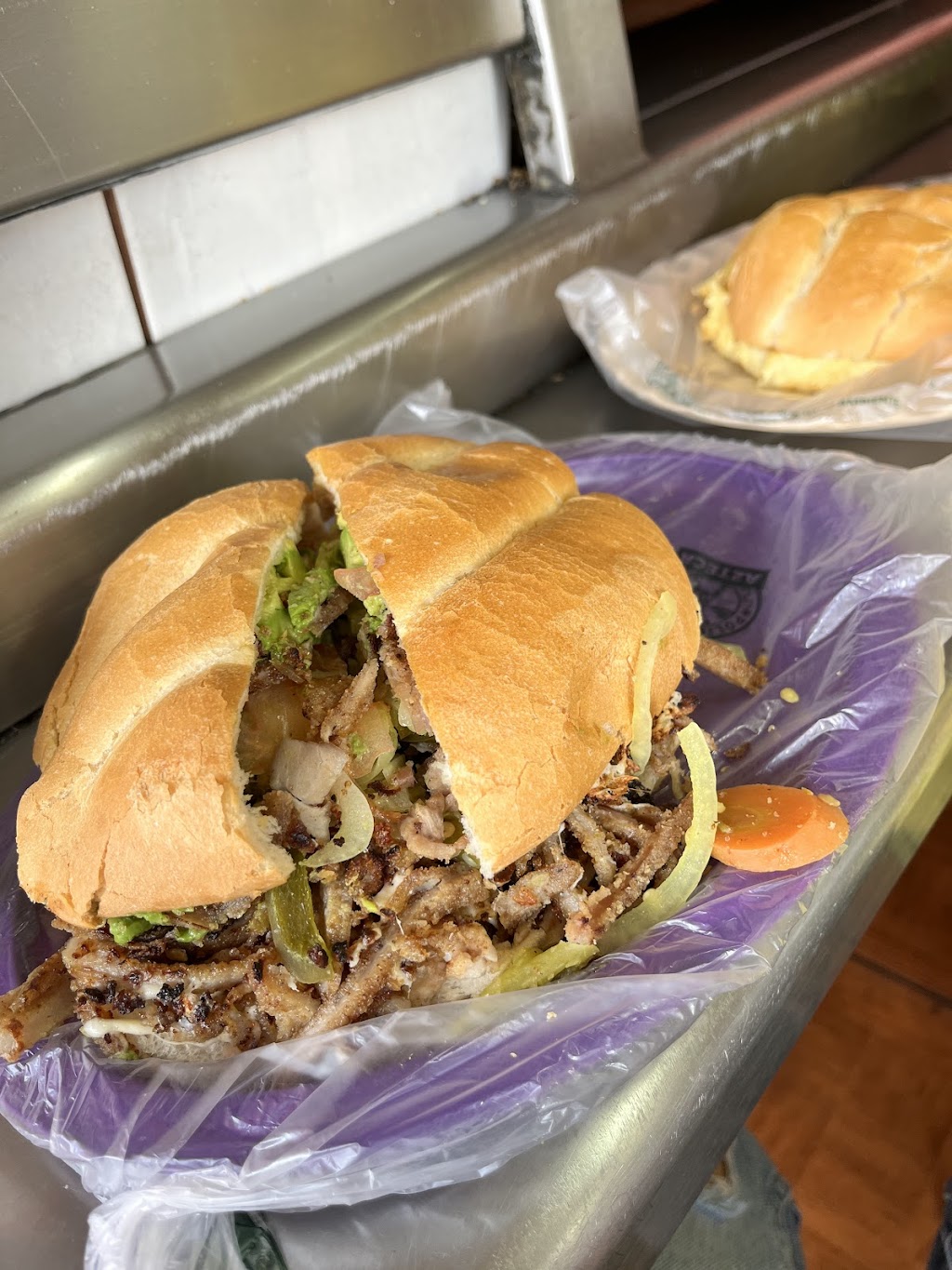 Tortas ElGuada, Arbolitos Xalostoc, Mexico