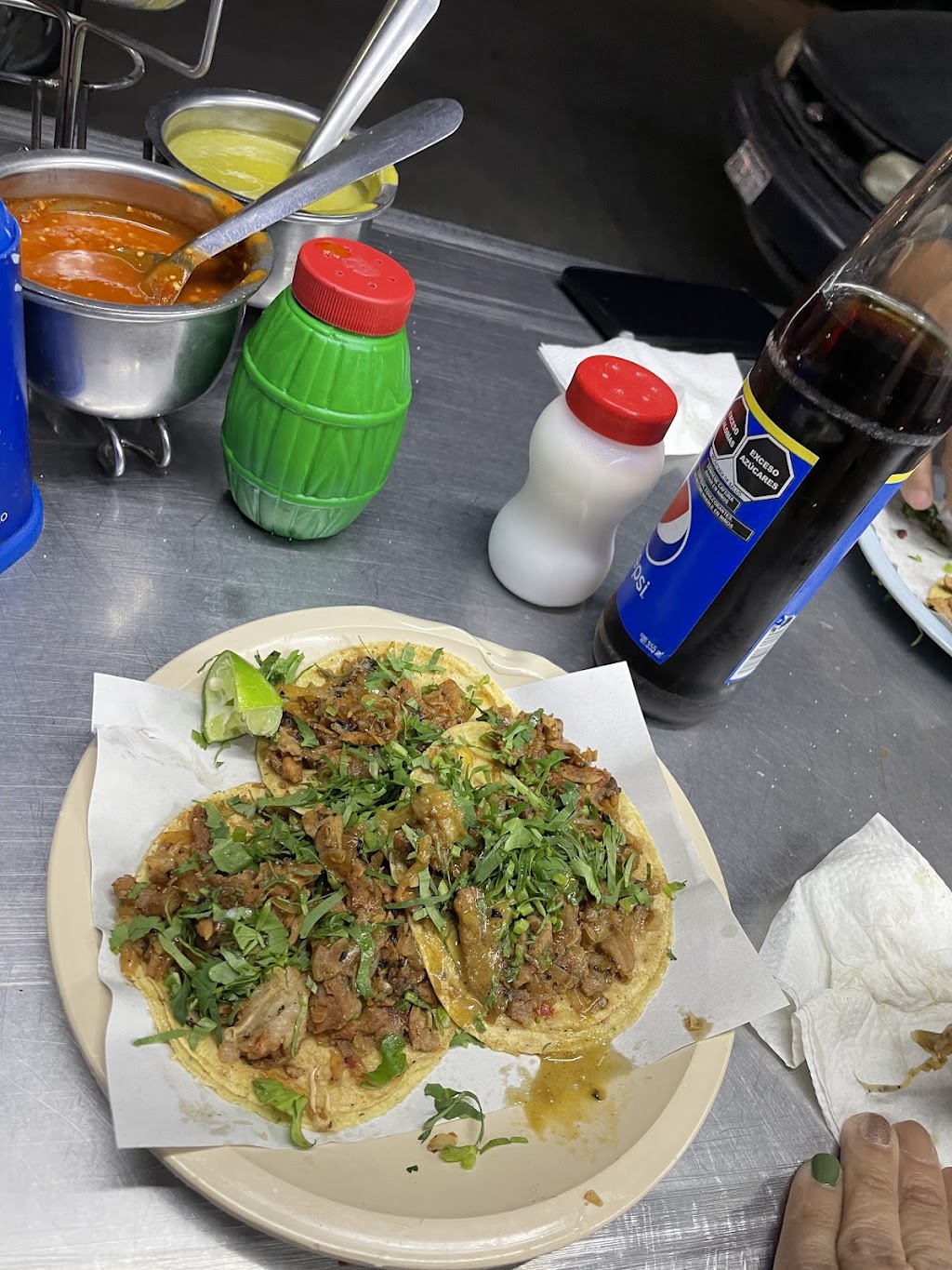 Tacos "Los güeros"