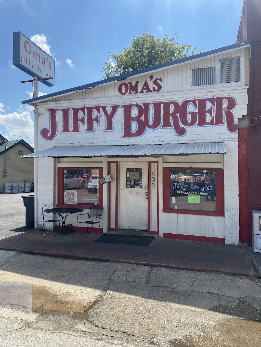 Oma's Jiffy Burger, Waxahachie, TX