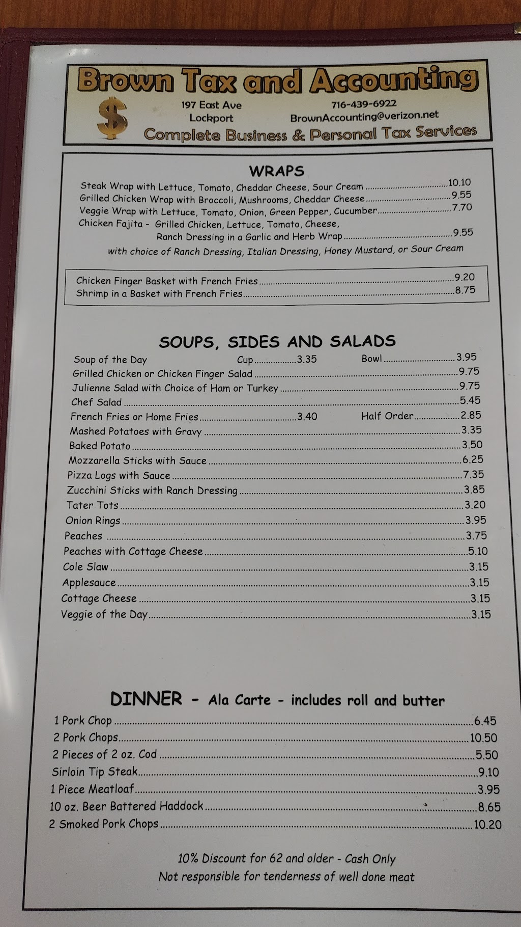 LaPorts Pine St. Diner, Lockport, NY