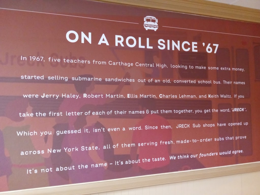 Jreck's Subs, Potsdam, NY