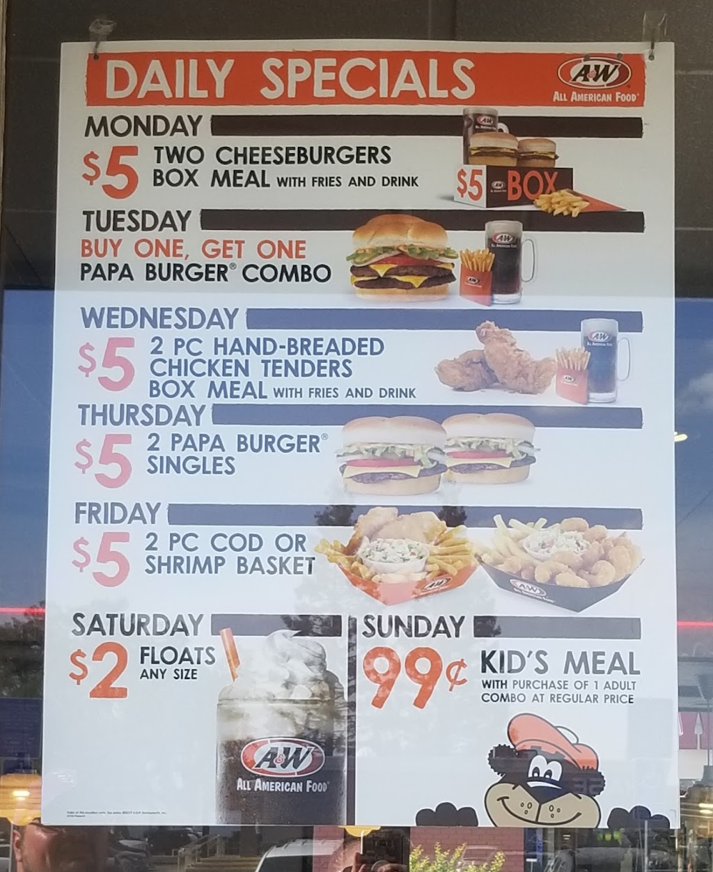 A&W, Visalia, CA