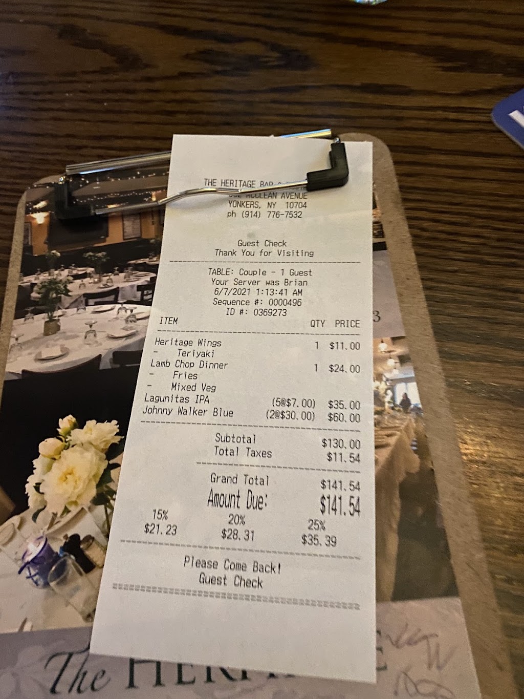 The Heritage Bar & Restaurant