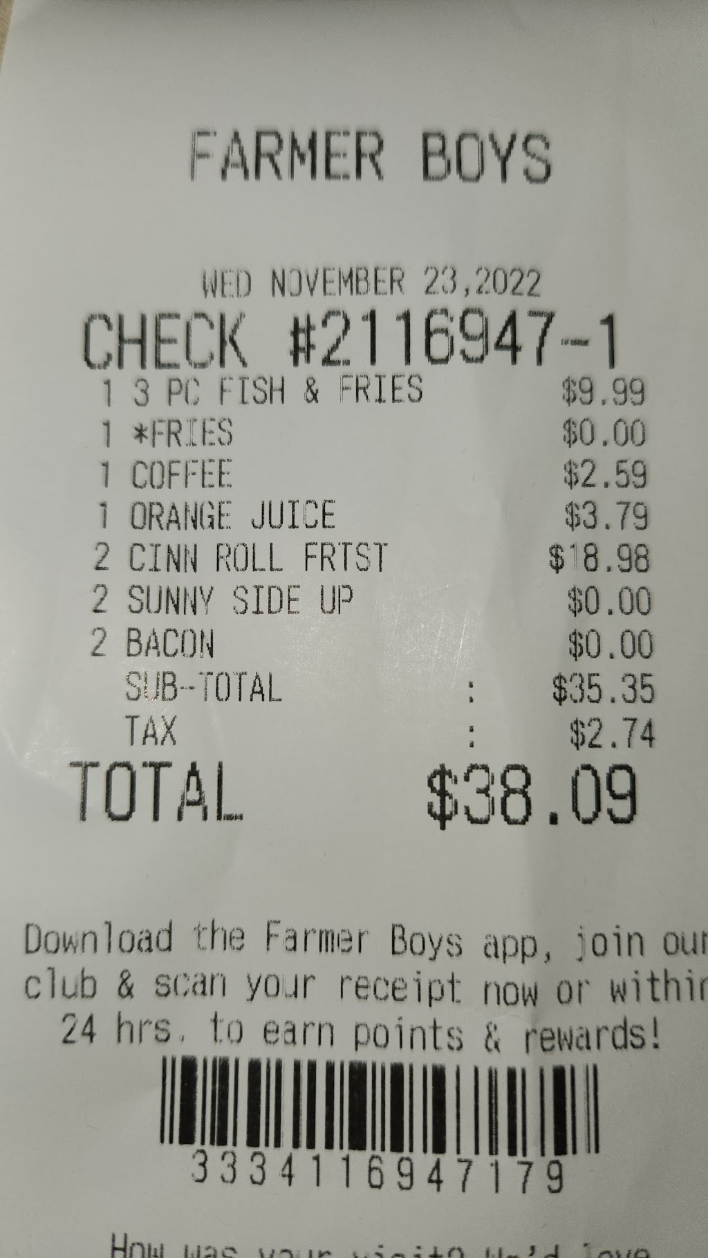 Farmer Boys