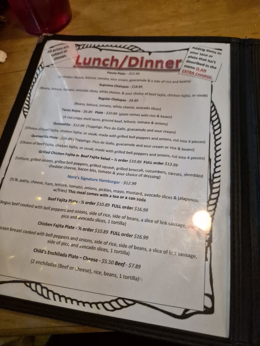 Nora’s Tacos