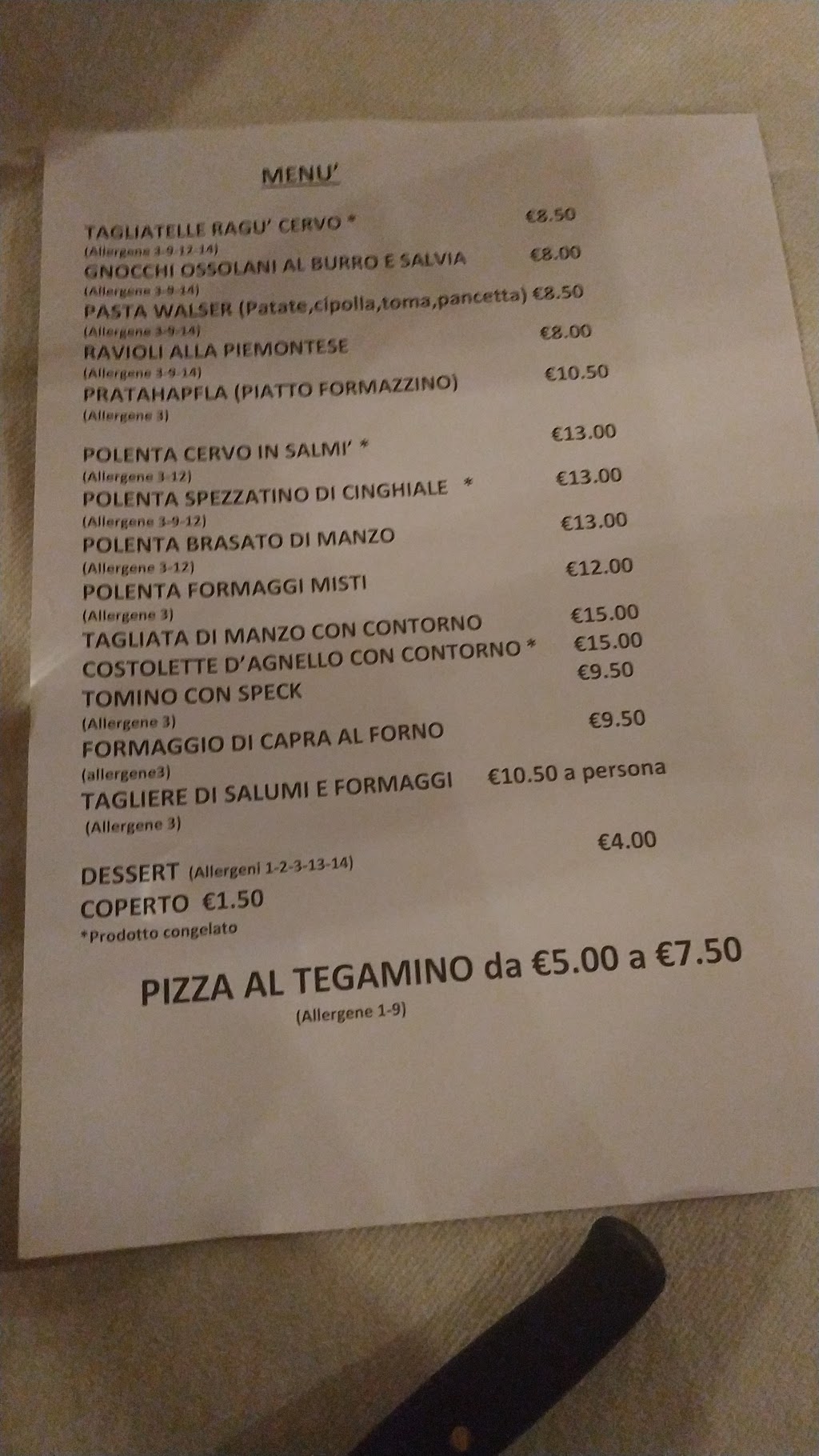 La Baita, Formazza