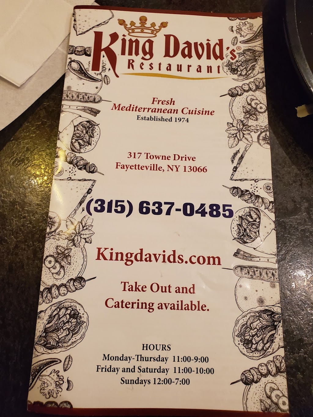 King David's, Fayetteville, NY