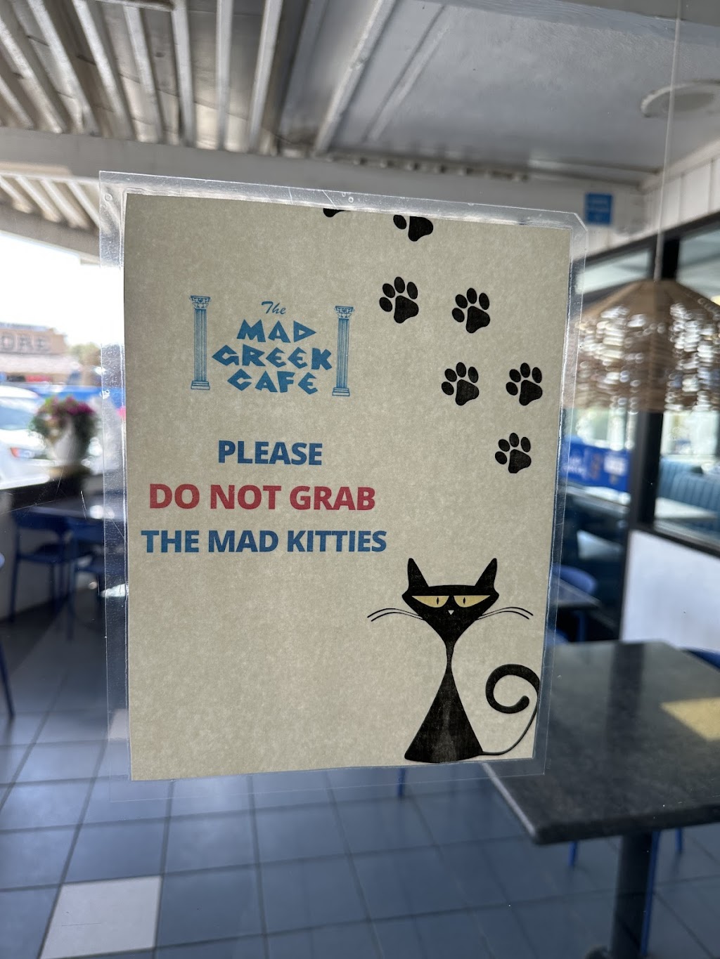 Mad Greek Café, Baker, CA