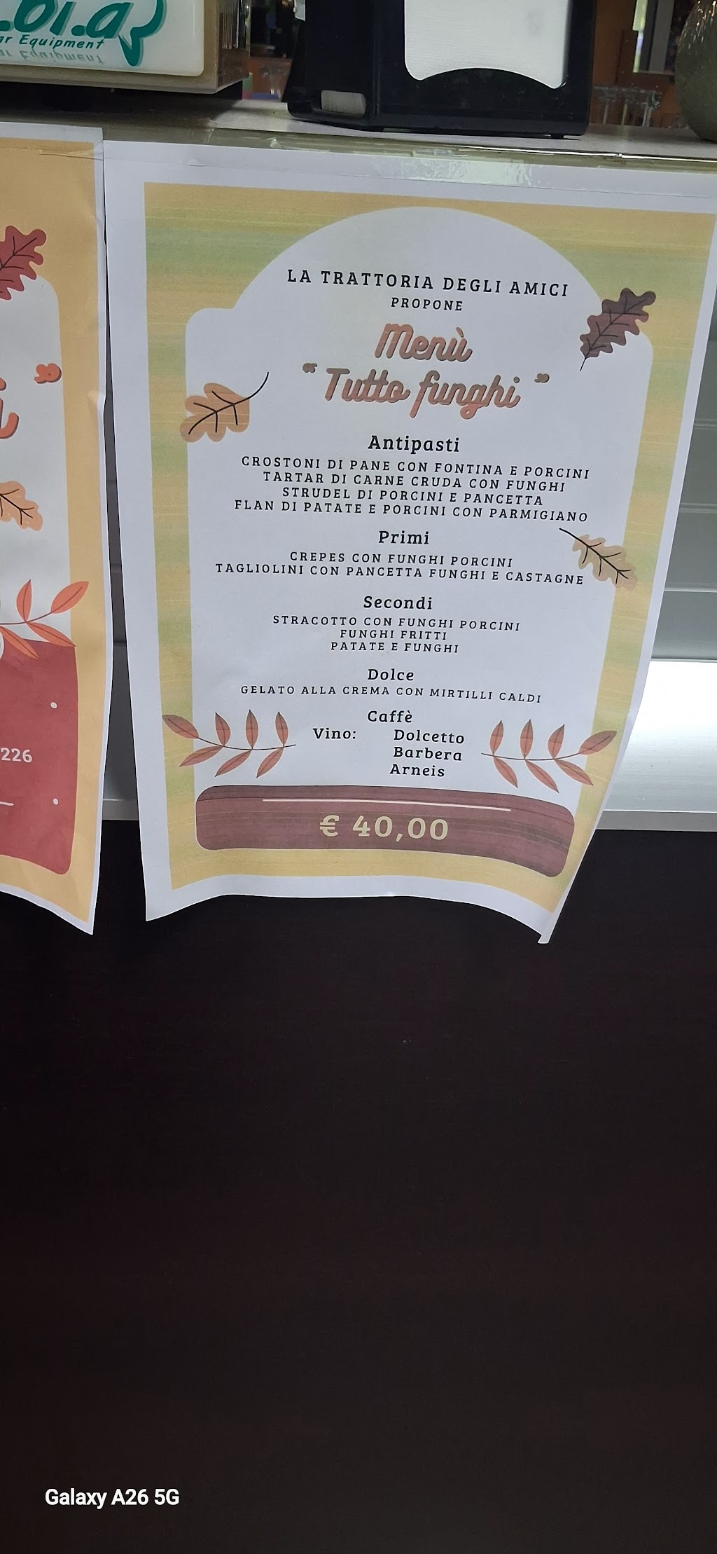 Trattoria Bar degli amici