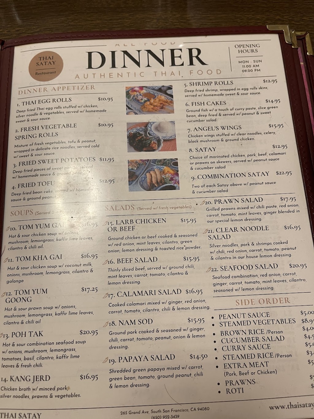 Thai Satay Restaurant and Bar