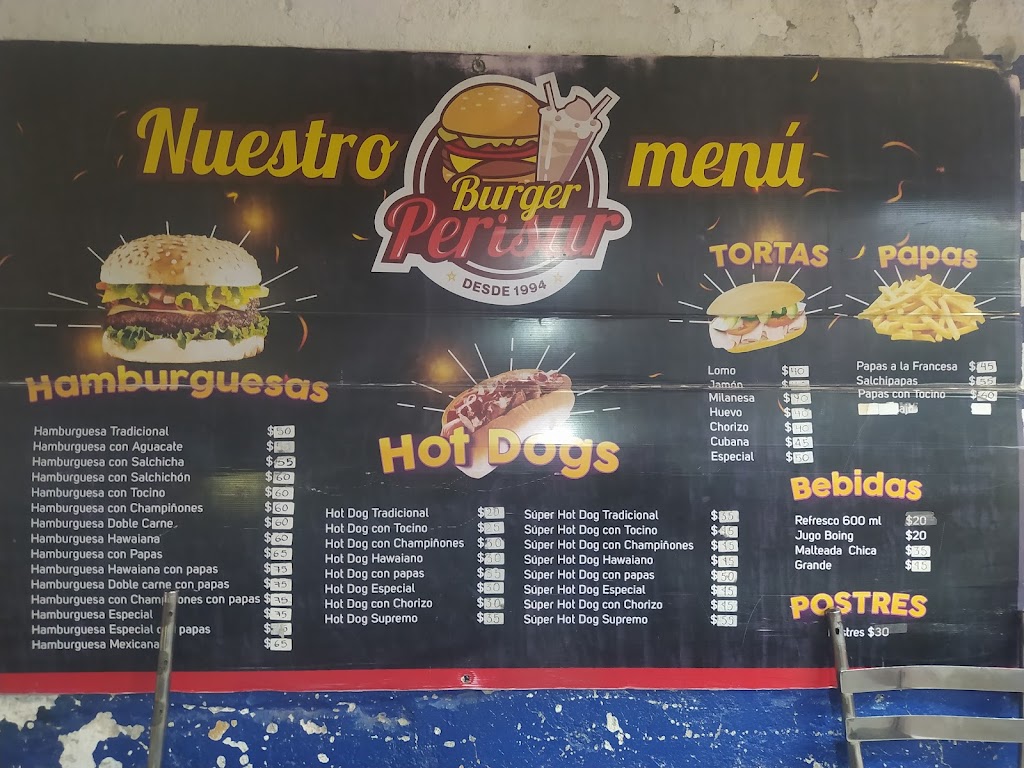 Venta de Hamburgesas Perisur