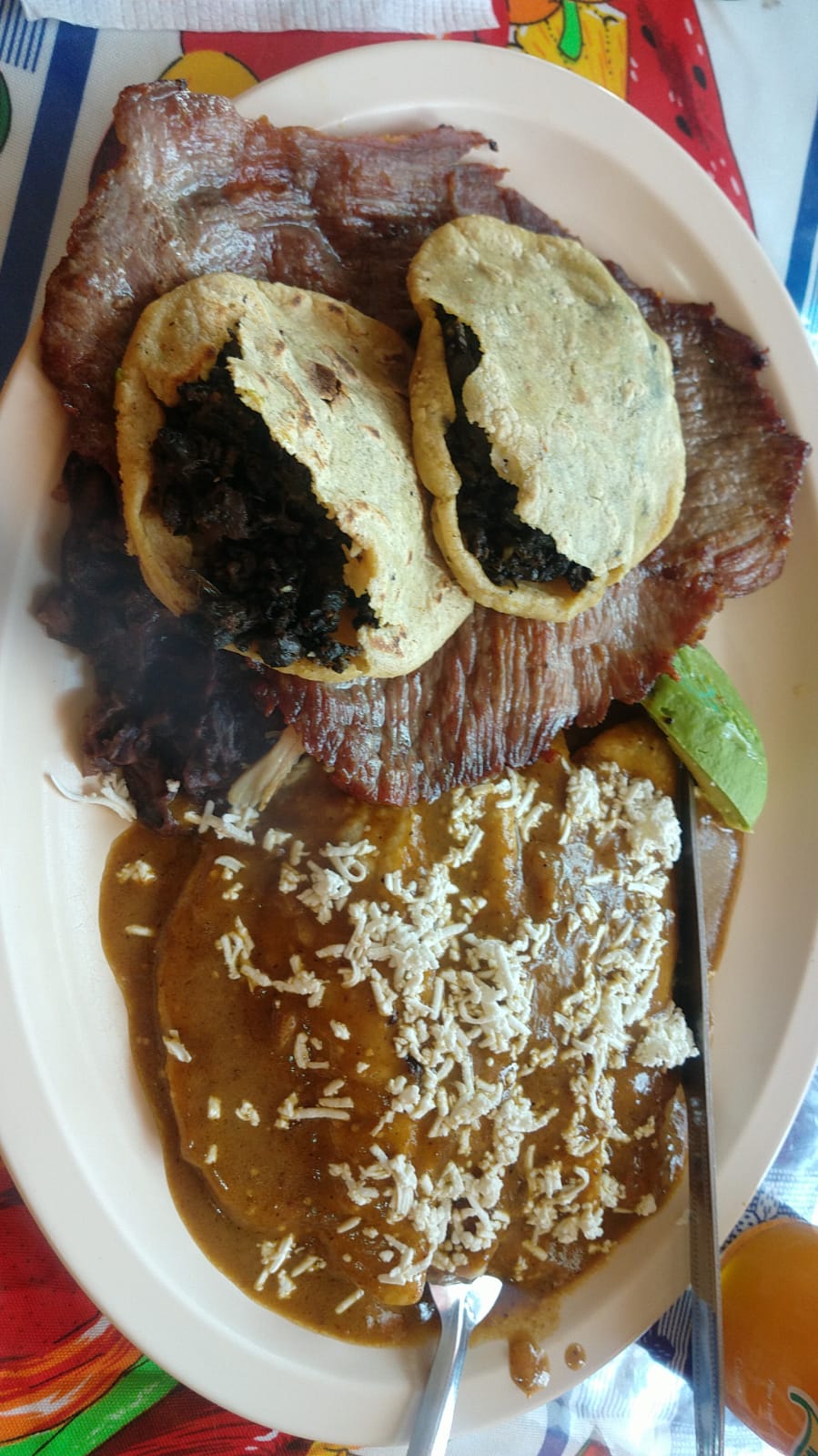 Enchiladas y gorditas "Las limas" (Las de arriba), Hidalgo, Mexico